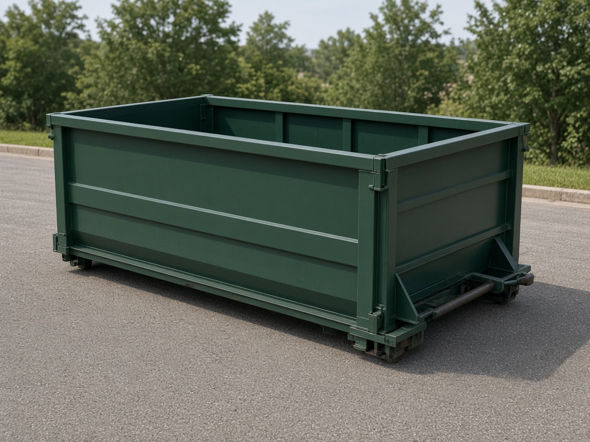 20 yard roll-off dumpster, not a photo of this company