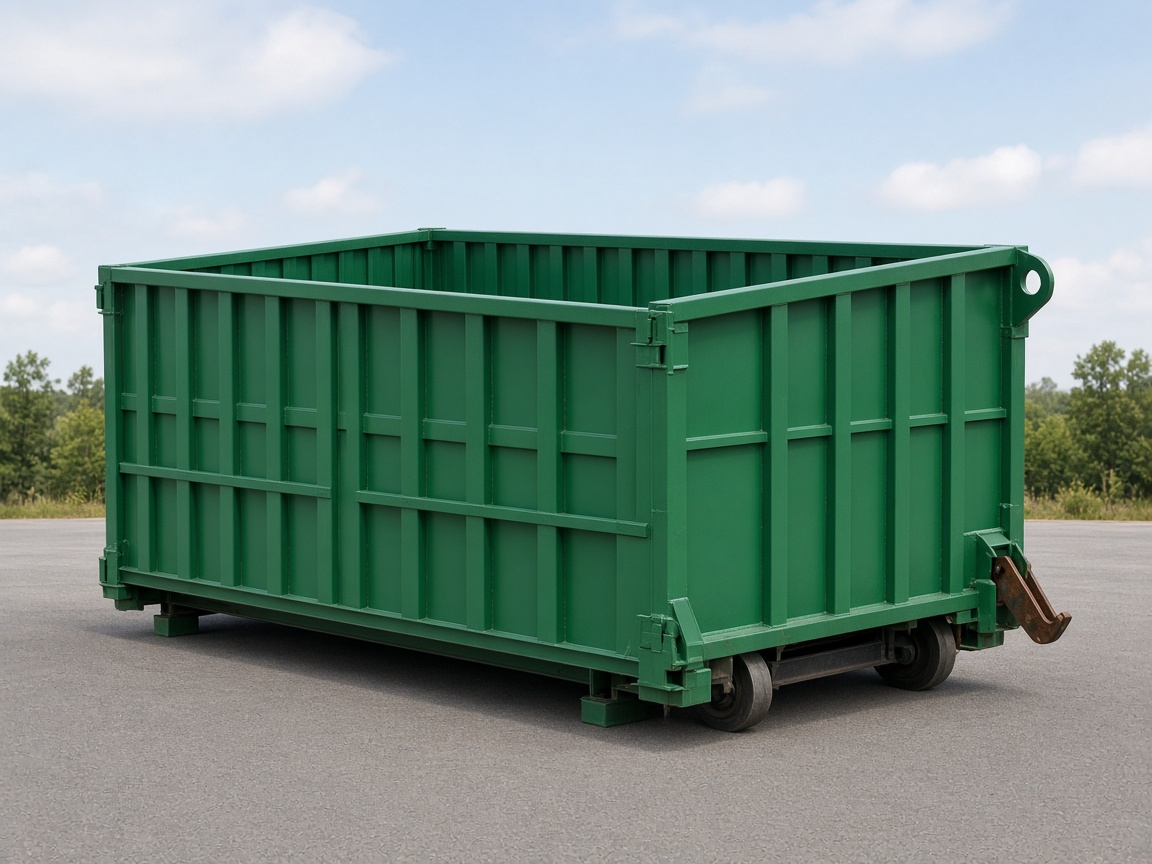 30 yard roll-off dumpster, not a photo of this company